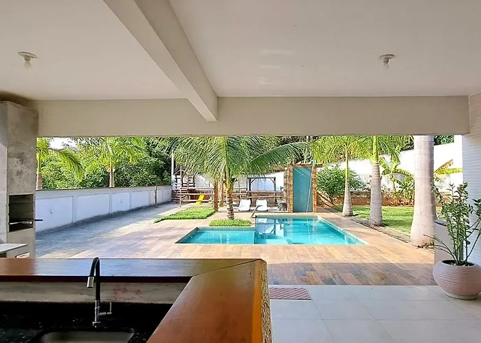 Casa Com Piscina E Muita Tranquilidade